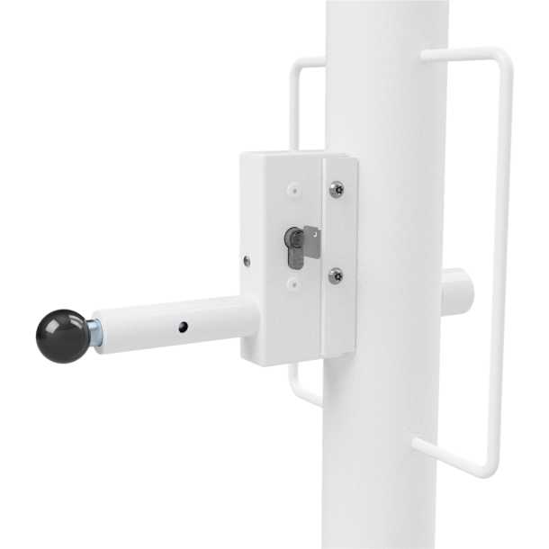 Mobile height limiter | cross tube length: 4500 mm | profile cylinder lock